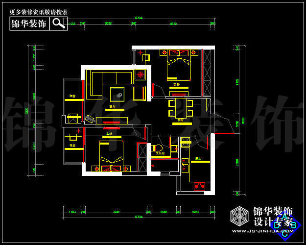天鳳國際廣場B4戶型76平米 戶型