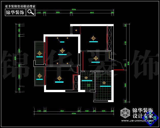 天鳳國際廣場B4戶型76平米 戶型